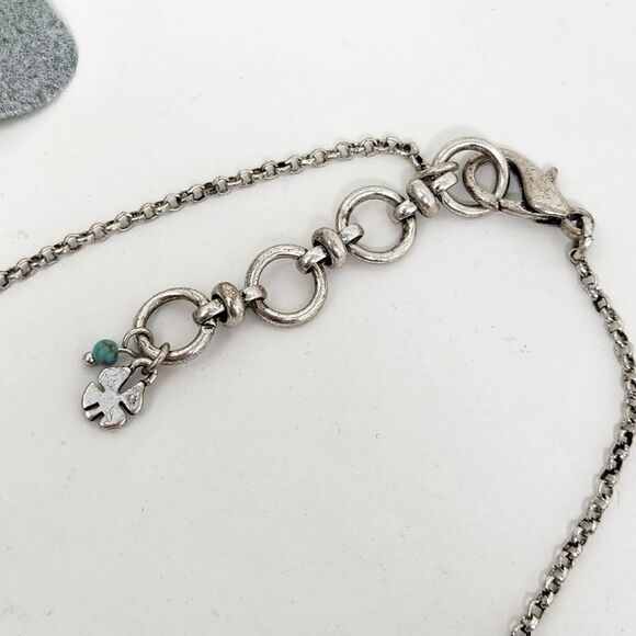 LUCKY BRAND Silver Tone Dangle Necklace - Picture 5 of 6